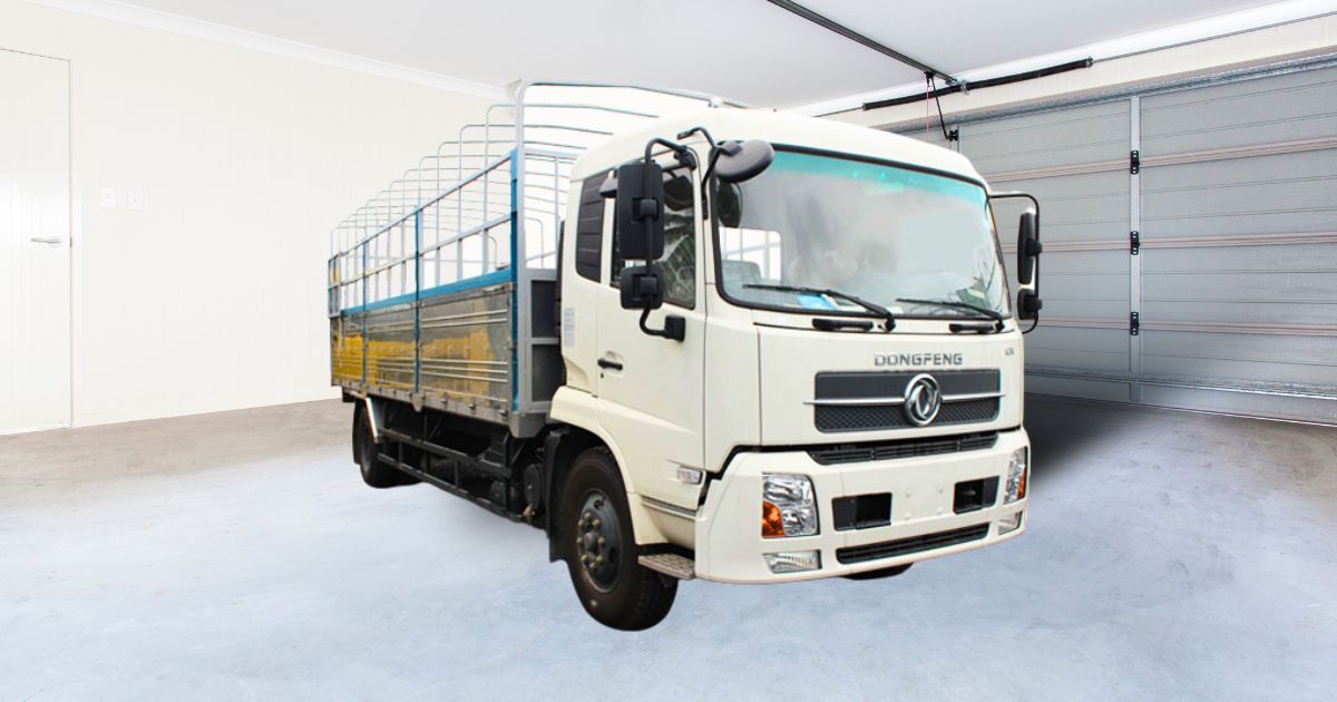 Xe tải chở hàng thùng mui bạt 7m5 9 tấn Dongfeng B170